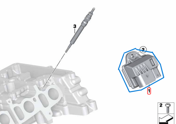 Kızdırma Rölesi / Buji Isıtma Rölesi BMW 1 Seri F21, F22, 3 Seri E90-E93, F30, F34, 4 Seri F32, F36, 5 Seri F07, F10, F11, X1 Seri E84, X3 Seri E83, X5 Seri F15, Motor: N47N OEM 12218570087, 12218519471, 12217810856, 12217822098