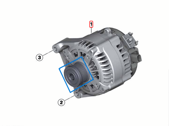 Şarj Dinamo Kasnağı / Alternatör Kasnağı BMW 1 Seri F20, 2 Seri F22, 3 Seri F30, F34, 4 Seri F32, F36, 5 Seri F10, X1 Seri E84, X3 Seri F25, X5 Seri F15, X6 Seri F16, Motor: N13 OEM 12317605060, 12317605061, 12317605478, Ina No: 535036110