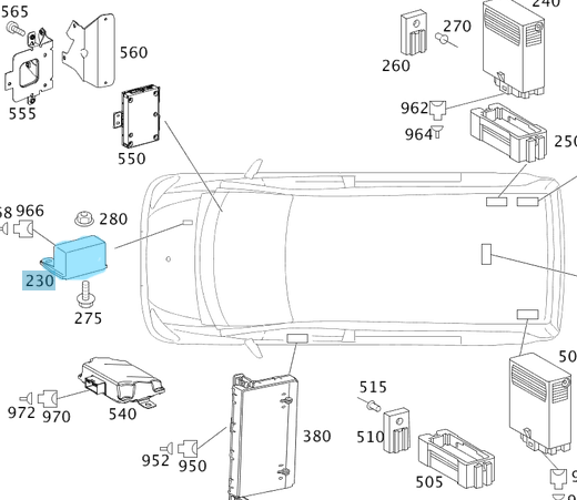 Kızdırma Rölesi / Buji Isıtma Rölesi C Seri W202, W203, E Seri W210, Vito W636, W639, Sprinter W901, W902, W903, W904, W906 Motor: OM611, OM646, OEM A0005453516, A6461536579, A0255452832, A6461538491, A0195456832