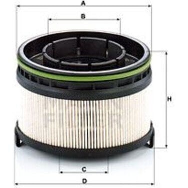 Mazot Filtresi (Eleman) / Yakıt Filtresi (Eleman) C Seri W205, E Seri W213, S Seri W223, Vito W447, Sprinter W907  Motor: OM654 OEM A6540900652, A6540900252, A6540920100, 6540900652, 6540900252, 6540920100