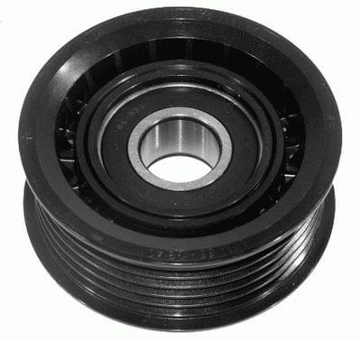 Kayış Gergi Kasnağı / Kayış Gergi Makarası Kanallı Küçük Tip. C Seri W202, W203, W204, E Seri W210, W211, S Seri W220, Sprinter W901-W906, Vito W638, W639 Motor: OM611, OM646, M112, M113 OEM A0002020919, A0002020019