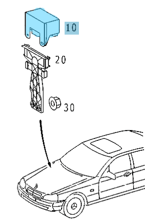 Kızdırma Rölesi / Buji Isıtma Rölesi C Seri W203, E Seri W210, W211, S Seri W220, Sprinter W901, W902, W903, W904, Motor: OM612, OM647, OEM A6489000100, A0005453616