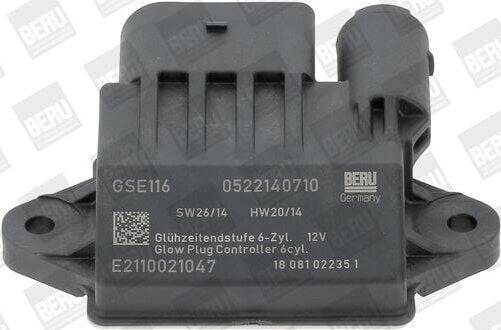 Kızdırma Rölesi / Buji Isıtma Rölesi Seramik Buji İçin C Seri W204, E Seri W212, Coupe W207, Sprinter W906, Motor: OM642, OEM A6421533779, A6429007701, A6429005701, A6429002700