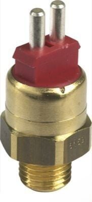 Fan Müşürü / Hararet Müşürü Çiftli Kırmızı 100-95'C E Seri W124, C Seri W201, Motor: M102, M103, OM601, OM602, OM603, OEM A0065454024, A0065451524