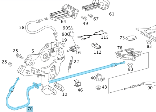 El Fren Teli Ön Vito W639 OEM A6394202785, A6394201385