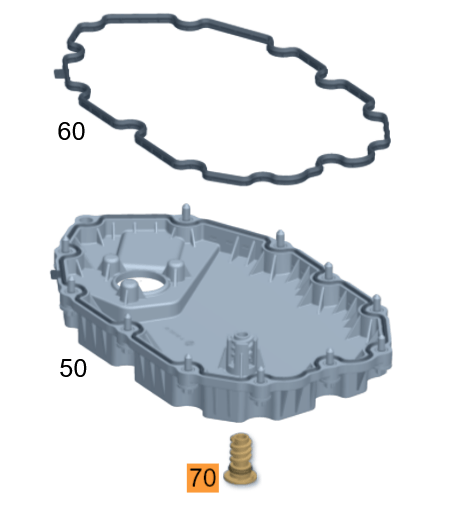 Yağ Karter Tapası C Serisi W205, E Serisi W213, S Serisi W222, GLC W253, Motor: M157, M176, M276, OM642, OM651, OM654 OEM A0029902017, 0029902017