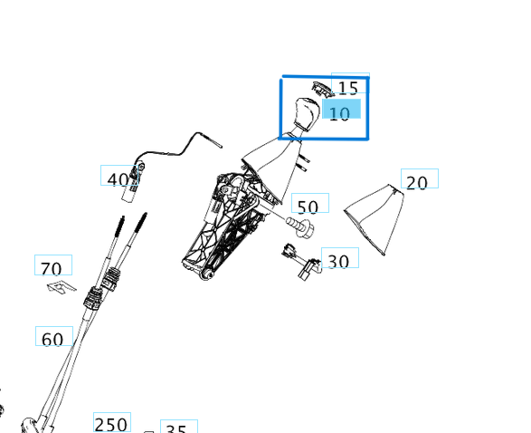 Vites Topuzu Mika Kapak 5 Vites SPRINTER W906 OEM A9062601802, A9062601602