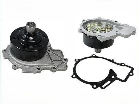 Devirdaim Su Pompası Düz Kasnak Sac Contalı Sprinter W906, W907 Motor OM651 OEM A6512002301, A6512000302, A6512001702, A6512001602, A6512000301, A6512000202, A6512000201