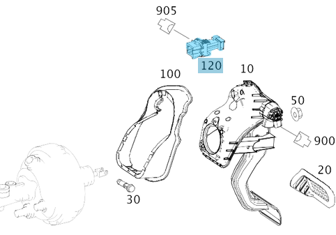 Fren Müşürü / Stop Lamba Müşürü A Seri W176, C Seri W204, W205, E Seri W212, S Seri W221, W222, Vito W447, W639, Sprinter W906, BMW 3 Seri E46, E90, 5 Seri E60, F07, F10, 7 Seri E65, MINI OEM A0015456309, A61318360420, 61310141214, 61310392294