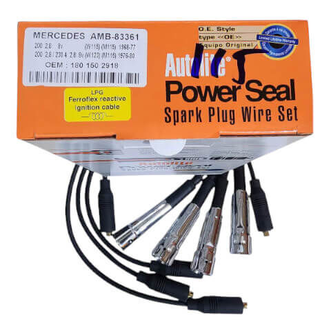 Buji Kablo Seti 5 Kablo  W115, W123, Motor: M115  200, 220, 230/4 OEM A0300890435