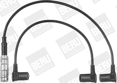 Buji Kablo Seti 5 Kablo  W123, W124, W201 Motor: M102  200E, 230E OEM 0300890466