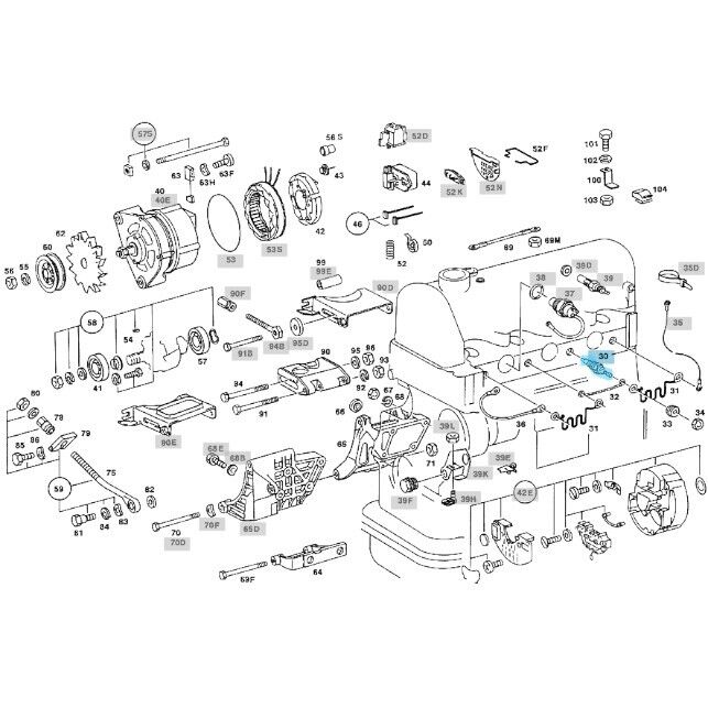 Isıtma Bujisi / Kızdırma Bujisi Kancalı / Telli / Çengelli W107, W114, W115 Motor: OM615, OM616, OM617 OEM A0001596001, A000159250167, A0001593801, A0001595301, A0001595401, A0001596101 Bosch No:0250001016