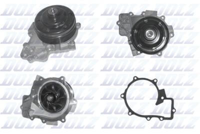 Devirdaim Su Pompası Kanallı Kasnak Vito W639 Motor OM651 OEM A6512003501, A6512002302, A6512001002