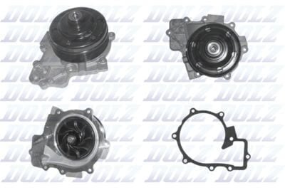 Devirdaim Su Pompası Kanallı Kasnak Vito W639 Motor OM651 OEM A6512003501, A6512002302, A6512001002