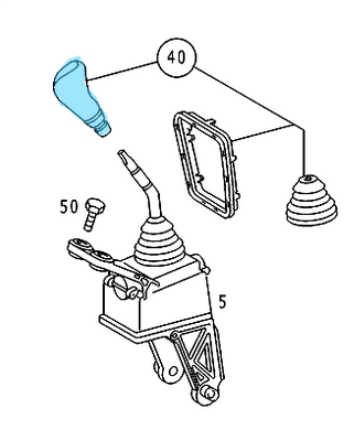 Vites Topuzu 5 Vites Sprinter W901, W902, W903, W904, OEM A0002600009
