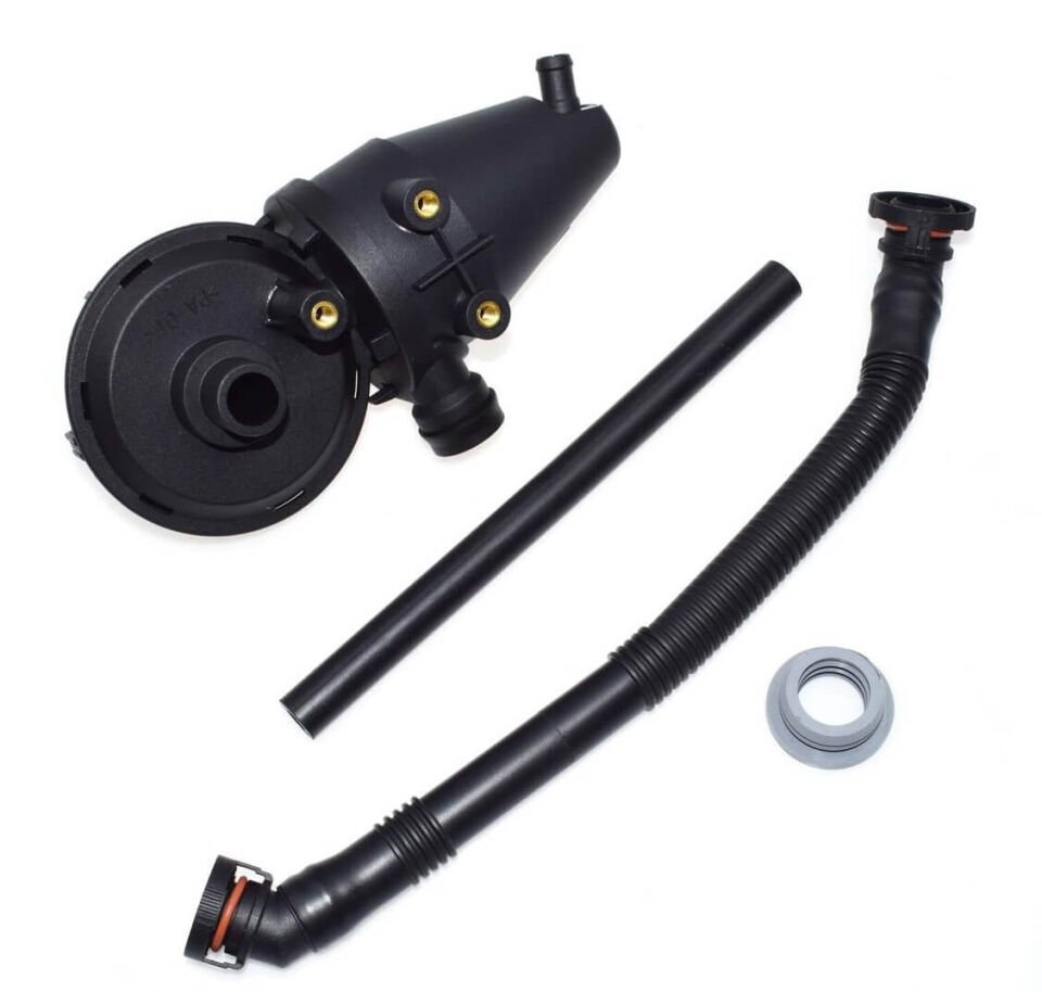 Yağ Seperatörü Boruları İle Set (Yağ Siklon Valfi) BMW 3 Seri E36, 5 Seri E39, 7 Seri E38 M50, M52 OEM  11151703484