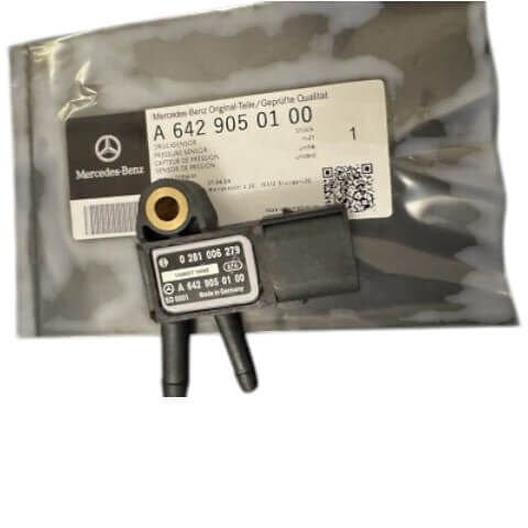 Egzoz Basınç Sensörü ML W164, C Seri W203, W204, E Seri W211, W212, S Seri W221, Vito W639, Sprinter W906, Motor: OM642, OM651 OEM A6429050100, A0061539528, A0071536128