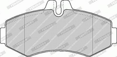 Fren Balatası Ön Vito W638 Bosch Tipi OEM A0004214110, A0034200120