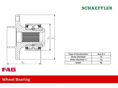 Bilya Ön Poryalı / Teker Bilyası Ön Poryalı / Porya Ön Rulmanlı / Aks Poryası Ön Vito W639, W447 OEM A6393301232, A6393300420