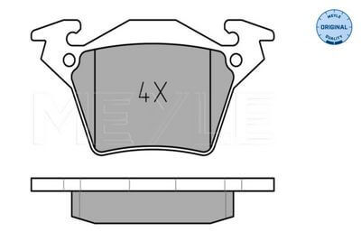 Fren Balatası Arka Kulaklı Vito W638 OM611 CDI 96-03 Bosch Tipi OEM A0004214210, A0034200220